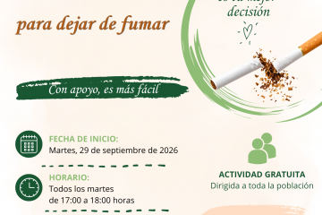 TALLER DE AYUDA PARA DEJAR DE FUMAR TALLER DE AYUDA PARA DEJAR DE FUMAR