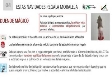 "ESTAS NAVIDADES REGALA MORALEJA”