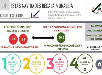 "ESTAS NAVIDADES REGALA MORALEJA”