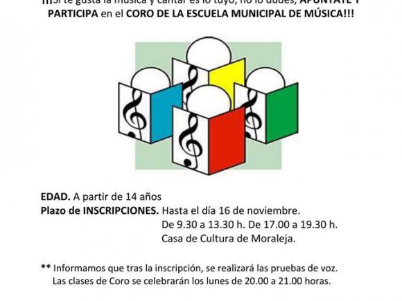 ESCUELA MUNICIPAL DE MÚSICA-CORO