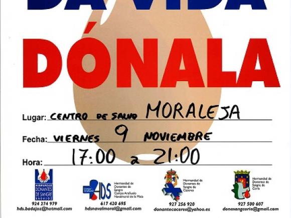 LA SANGRE DA VIDA DÓNALA