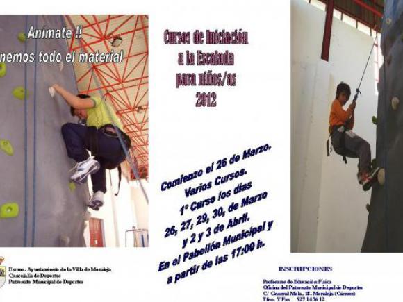 CURSOS DE INICIACIÓN A LA ESCALADA