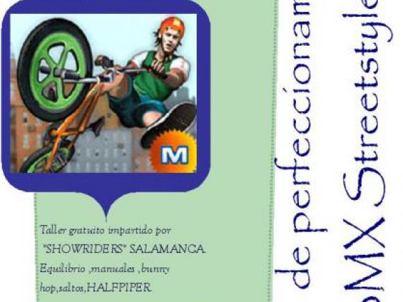 TALLER DE PERFECCIONAMIENTO BMX STREETSTYLE