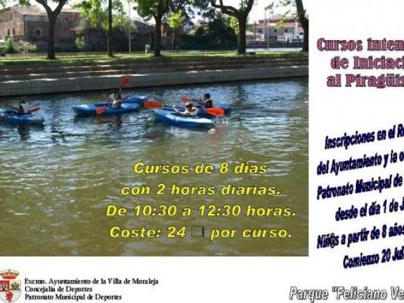 CURSOS INTENSIVOS DE INICIACIÓN AL PIRAGUISMO