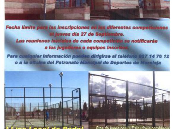 XVI LIGA "VILLA DE MORALEJA" DE FÚTBOL SALA