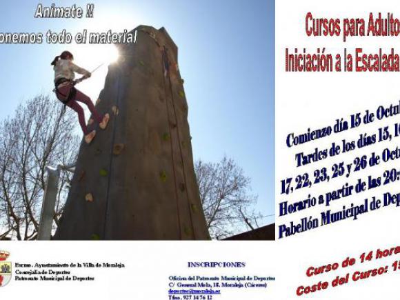 CURSO PARA ADULTOS INICIACIÓN A LA ESCALADA 2012