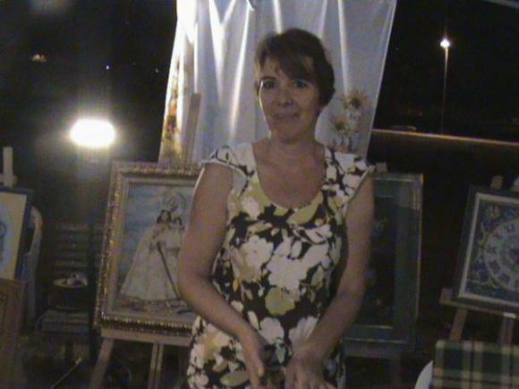 EXPOSICIÓN DE CUADROS A PUNTO DE CRUZ.