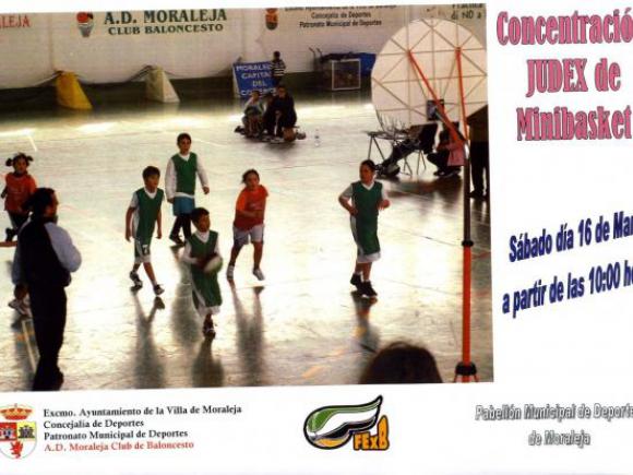 CONCENTRACIÓN JUDEX DE MINIBASKET