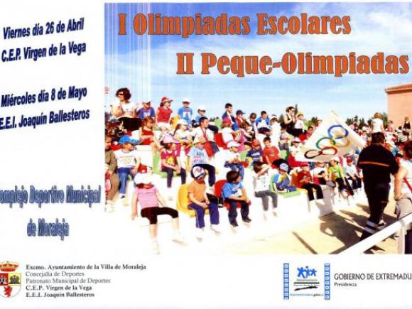 CELEBRACIONES OLÍMPICAS EN CENTROS ESCOLARES DE MORALEJA