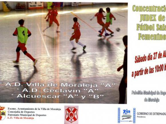 CONCENTRACIÓN JUDEX DE FÚTBOL SALA FEMENINO
