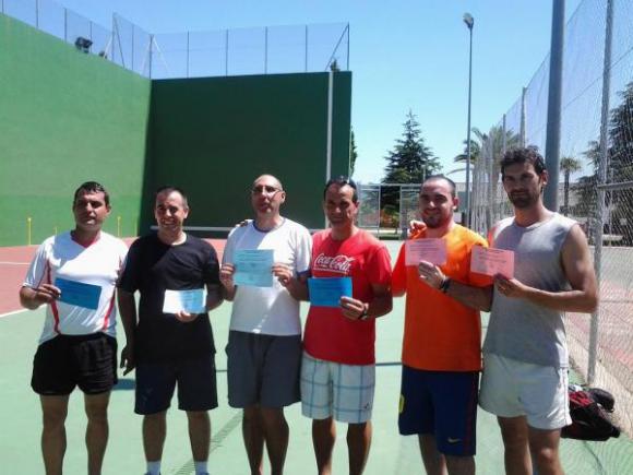 II TORNEO DE PADEL, FRONTENIS SAN BUENAVENTURA 2013.GANADORES