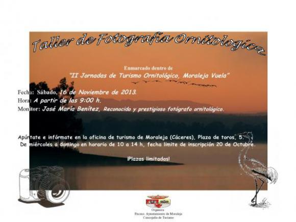 TALLER DE FOTOGRAFÍA ORNITOLOGICA