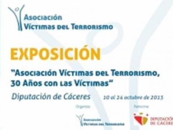 CÁCERES CON LAS VICTIMAS DEL TERRORISMO:EXPOSICIÓN MEMORIAL A LAS VICTIMAS