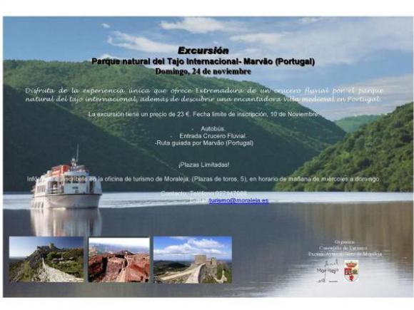 EXCURSIÓN; PARQUE NATURAL TAJO INTERNACIONAL – MARVAO (PORTUGAL)