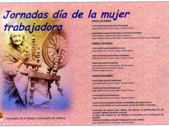 JORNADAS DÍA DE LA MUJER TRABAJADORA