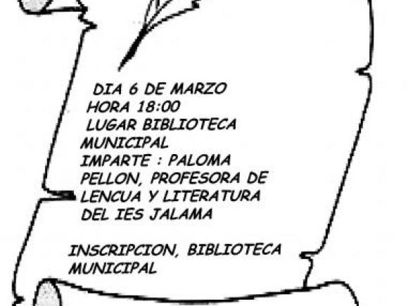 TALLER PAUTAS PARA LA LECTURA DE POESÍA