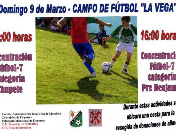 DOMINGO 9 DE MARZO CAMPO DE FÚTBOL "LA VEGA" DOMINGO 9 DE MARZO CAMPO DE FÚTBOL "LA VEGA"