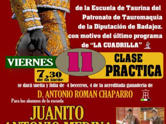 "GRAN BECERRADA PARA LOS ALUMNOS DEL PROGRAMA DE TV " LA CUADRILLA "DE CANAL EXTREMADURA"