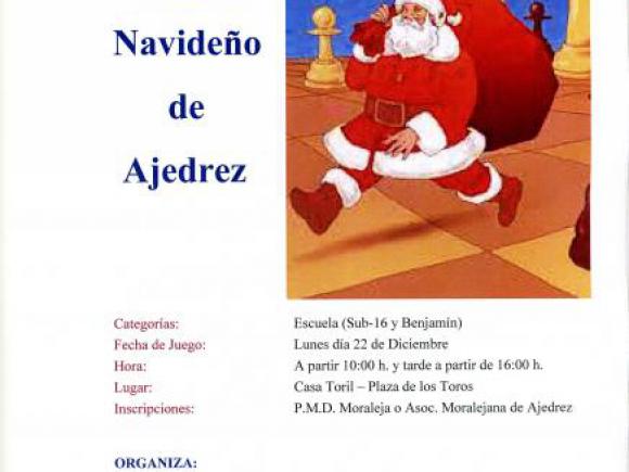 XVI TORNEO NAVIDEÑO DE AJEDREZ