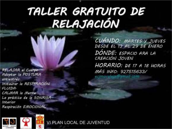 TALLER GRATUITO DE RELAJACIÓN