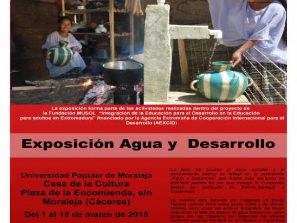  EXPOSICIÓN DE FOTOGRAFÍAS "AGUA Y DESARROLLO"