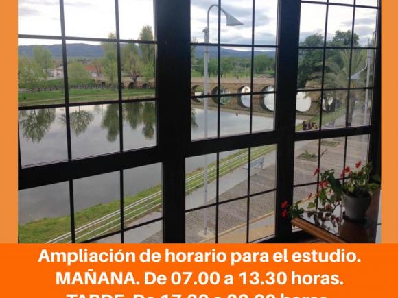 AMPLIACION DE HORARIO BIBLIOTECA MUNICIPAL COMO ESPACIO DE ESTUDIO