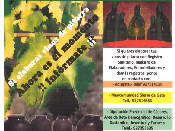 PROYECTO DE REGULARIZACIÓN BODEGAS DE VINO DE SIERRA DE GATA