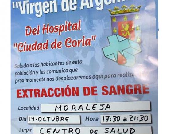 HERMAMDAD DE DONANTES DE SANGRE "VIRGEN DE ARGEME" DEL HOSPITAL DE CORIA