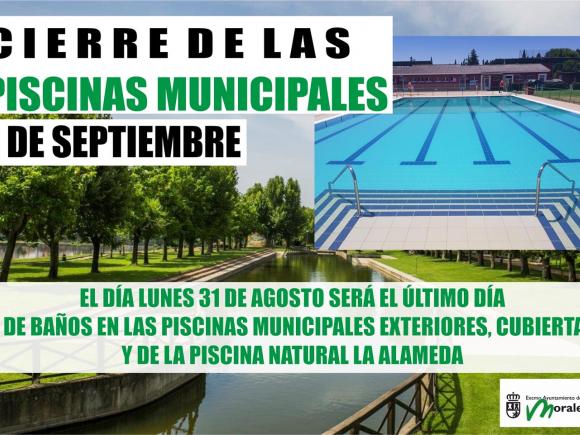 CIERRE DE LAS PISCINA MUNICIPALES
