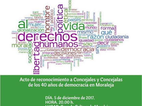 CELEBRACIÓN 40 AÑOS DE DEMOCRACÍA