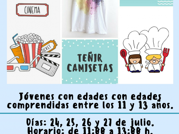 MI PRIMER ESPACIO” SON ACCIONES Y ACTIVIDADES DIRIGIDAS A MENORES DE 14 AÑOS, DE 11 A 13 AÑOS 