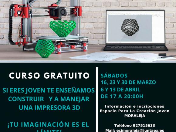CURSO GRATUITO DE IMPRESIÓN 3D