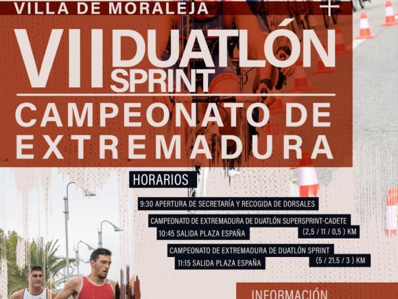 VII DUATLÓN SPRINT VILLA DE MORALEJA CAMPEONATO DE EXTREMADURA