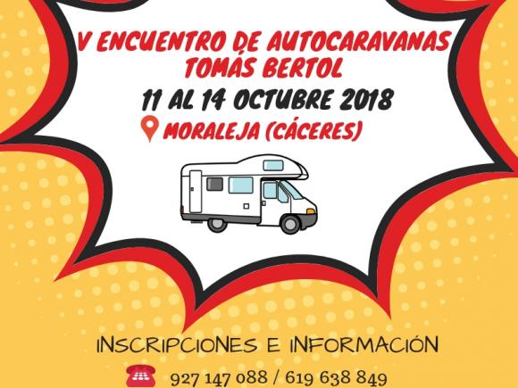 V ENCUENTRO DE AUTOCARAVANAS EN MORALEJA