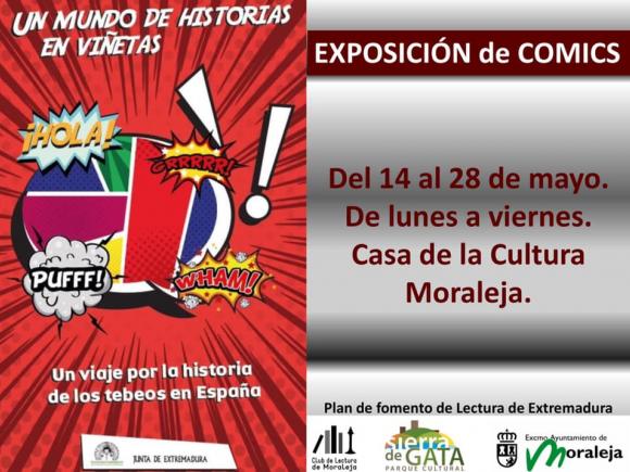 EXPOSICIÓN DE CÓMICS UN MUNDO DE HISTORIAS EN VIÑETAS