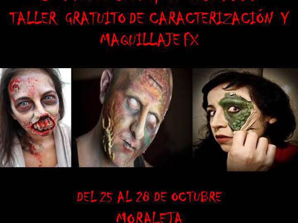 TALLER CARACTERIZACIÓN Y MAQUILLAJE FX.GRATUITO