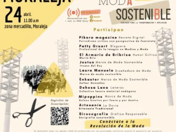 24 DE ABRIL  DIA MUNDIAL DE LA "MODA SOSTENIBLE"