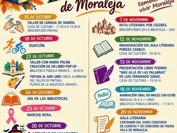 PROGRAMACIÓN OTOÑO LITERARIO 2026