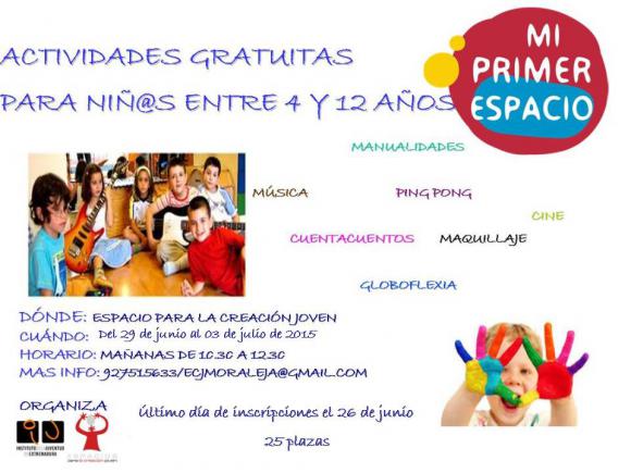MI PRIMER ESPACIO