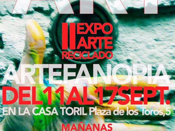 II EXPOSICIÓN ARTE RECICLADO #ArteFANOpia