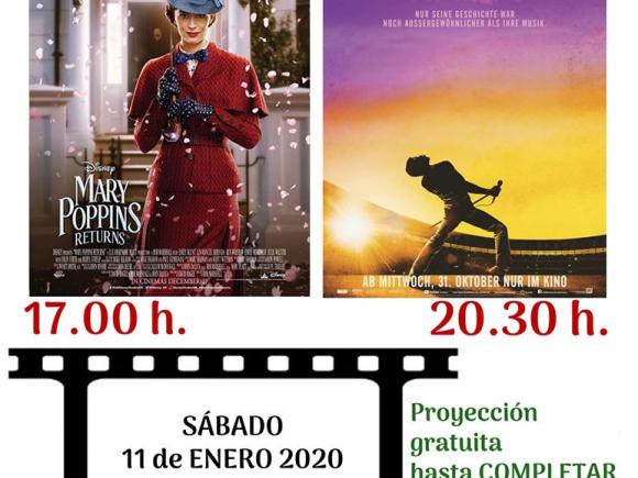 SÁBADOS DE CINE EN MORALEJA!