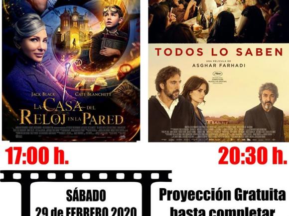 SÁBADOS DE CINE EN MORALEJA!