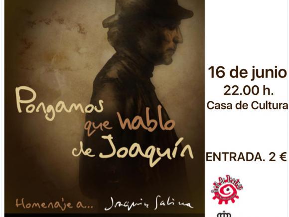PONGAMOS QUE HABLO DE JOAQUÍN. 
