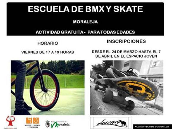 SE PONE EN MARCHA ÑA ESCUELA DE BMY Y SKATE 