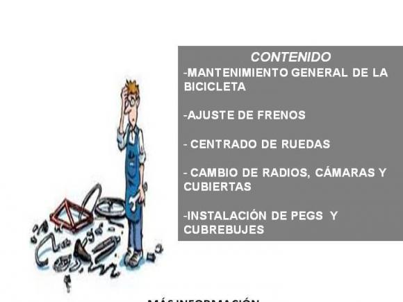 TALLER MANTENIMIENTO DE BICICLETAS