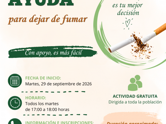TALLER DE AYUDA PARA DEJAR DE FUMAR TALLER DE AYUDA PARA DEJAR DE FUMAR