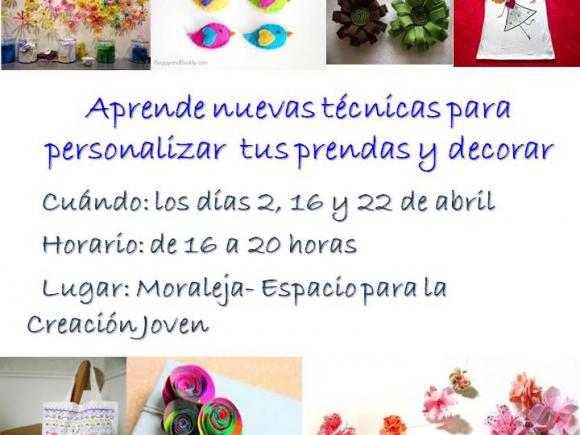 TALLERES GRATUITOS DE MANUALIDADES