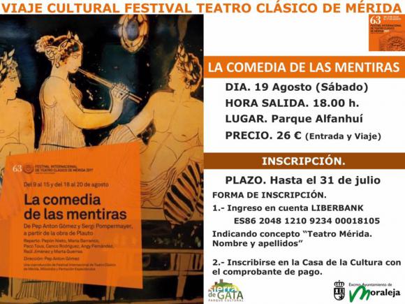 VIAJE FESTIVAL TEATRO CLÁSICO DE MÉRIDA