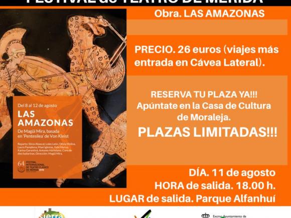VIAJE AL TEATRO ROMANO DE MÉRIDA. OBRA "LAS AMAZONAS". VIAJE AL TEATRO ROMANO DE MÉRIDA. OBRA "LAS AMAZONAS".