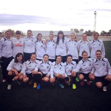 ACOMPAÑEMOS AL EQUIPO DE FUTBOL FEMENINO DE MORALEJA EN LOS PLAY OFF DE ASCENSO AL ASCENSO A LA SEGUNDA DIVISÓN NACIONAL.